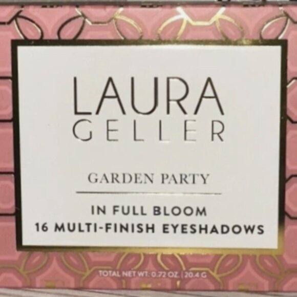 Laura Geller Garden Party IN FULL BLOOM* 16 Multi-Finish Eyeshadow Palette NIB - Picture 3 of 7